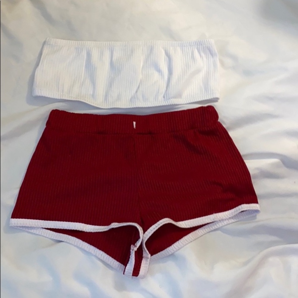 babygirl two piece short set